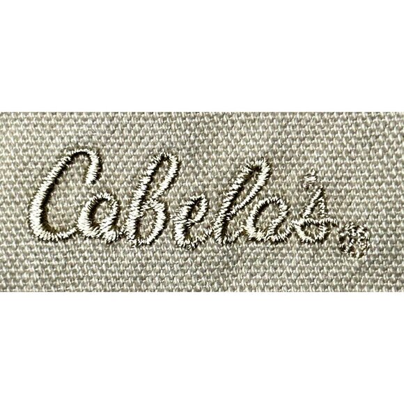 CABELA'S Mens Vest Sherpa Lined Outdoor Gear Gorpcore Full Zip Canvas Jacket L - Picture 9 of 16